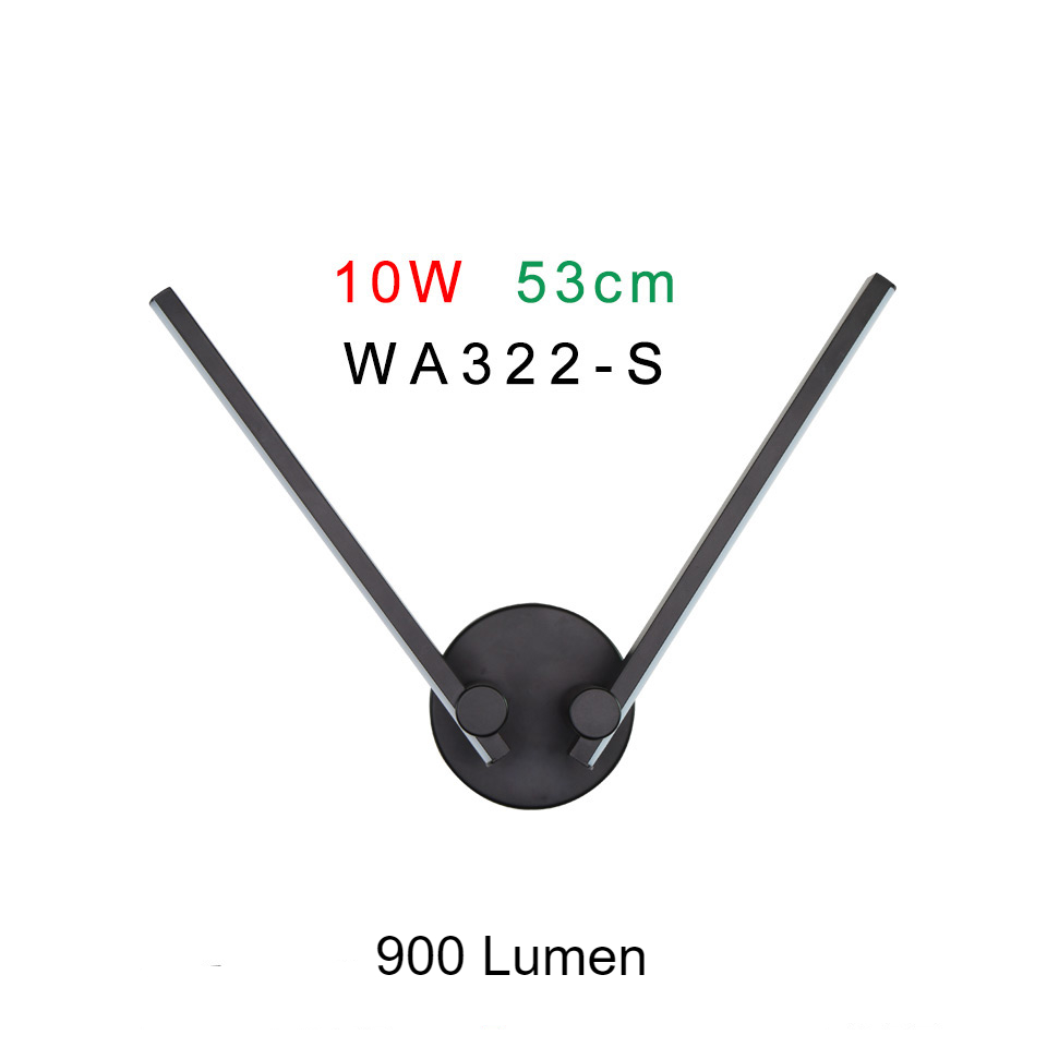10W 53cm 900 Lumen - Kapcsoló nélkül - fekete